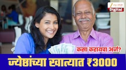65 वर्षांवरील ज्येष्ठांच्या खात्यात मिळणार ₹3,000; साठी सरकारच्या मोठ्या योजनेचा लाभ कोणाला? अर्ज कसा करायचा?