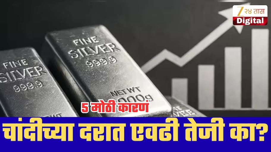 Explained: चांदीच्या दरात एवढी तेजी का? सोनं नाही, जाणून घ्या AI सह 5 मोठी कारणं