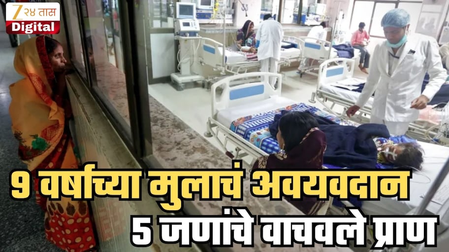 सोलापूरच्या 9 वर्षीय मुलामुळे 5 जणांना जीवनदान! तीन वर्षीय रशियन मुलाला बसवणार या मुलाचं हृदय