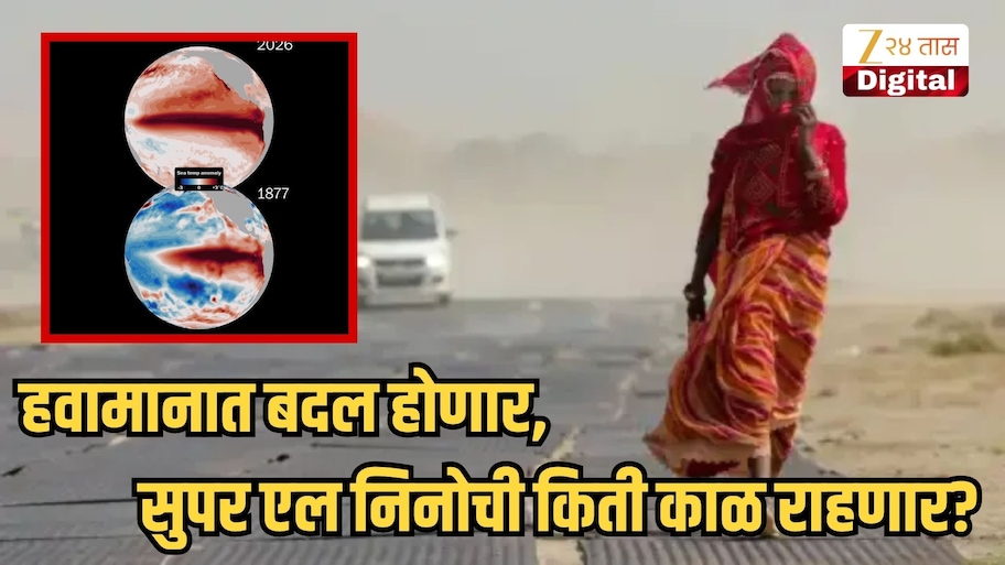 हवामानात बदल होणार, सुपर एल निनोची किती काळ राहणार? शास्त्रज्ञांनी दिली महत्त्वाची माहिती