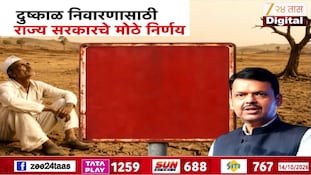 दुष्काळ निवारणासाठी राज्य सरकारचे मोठे निर्णय