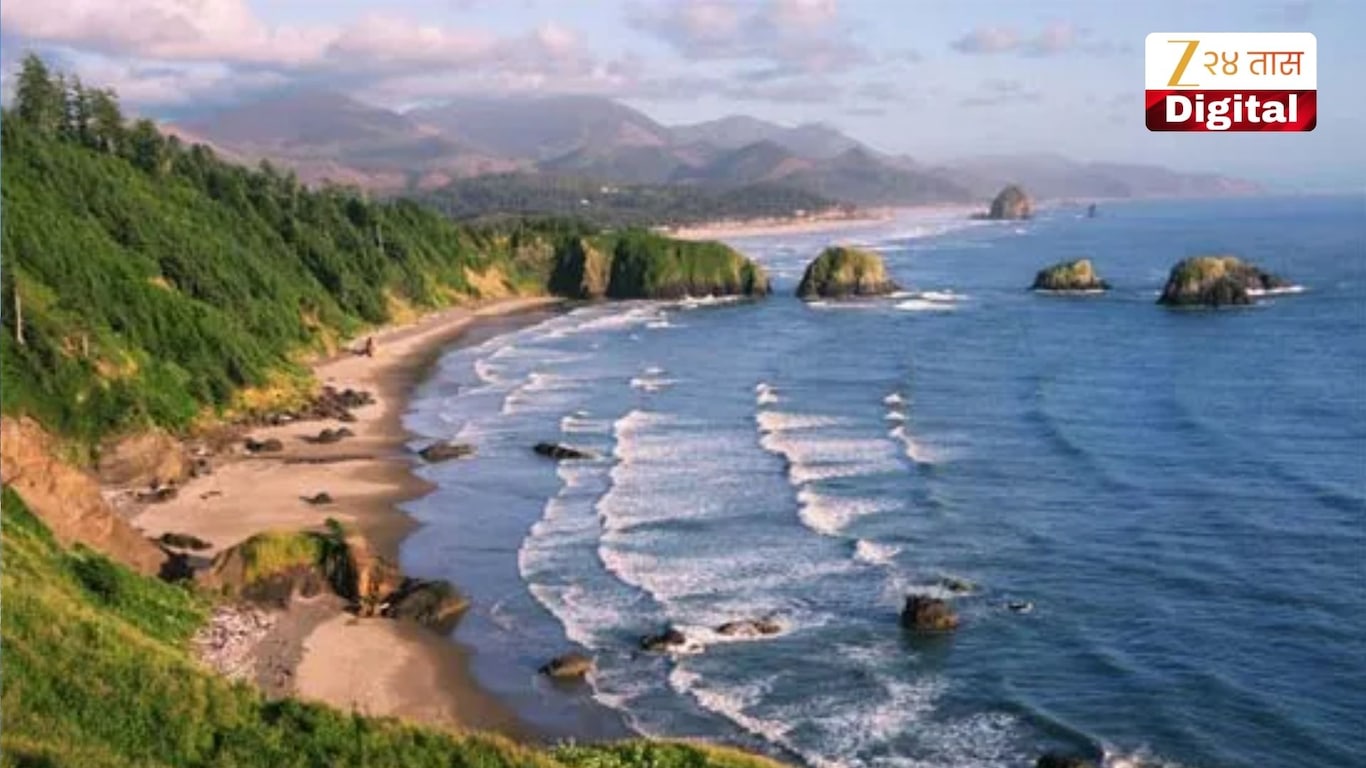 Why is the Pacific Ocean called Prashant Mahasagar in marathi
