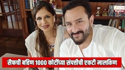 Explainer: नवाबांच्या 1000 कोटींच्या संपत्तीची एकटी मालकिण आहे सैफ अली खानची बहीण सबा खान;  'औकाफ-ए-शाही ट्रस्ट'ची मुतवल्ली