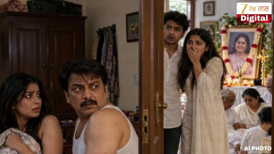 बाहेर पत्नीचे दिवसकार्य सुरू अन् पती बेडरूममध्ये प्रेयसीसोबत..., कुठली आहे ही घटना?