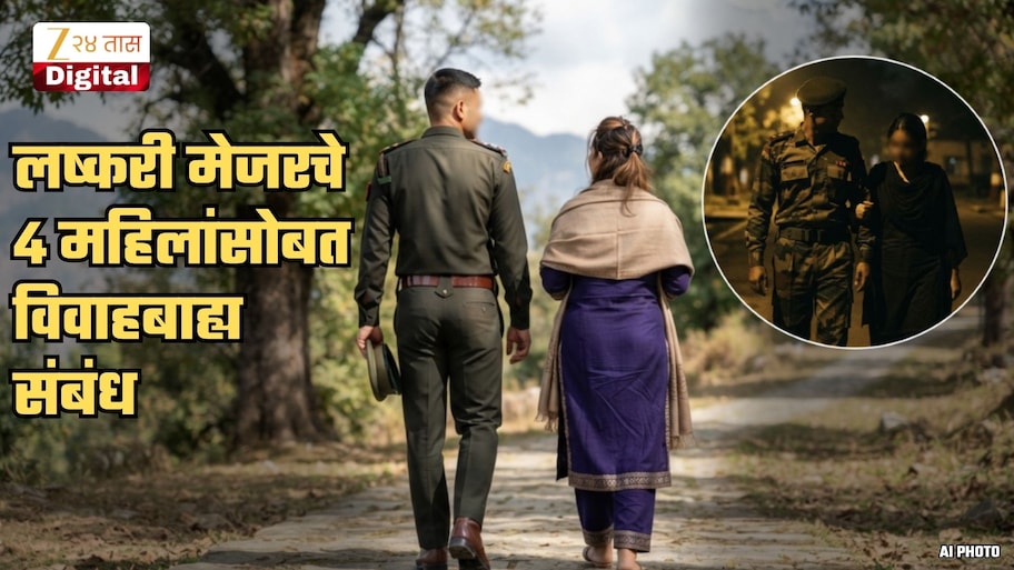 भारतीय लष्करात खळबळ! मेजरचे चौघींशी विवाहबाह्य संबंध, 2 लष्करी अधिकाऱ्यांच्या पत्नींचाही समावेश; 'शो कॉज' नोटीस जारी