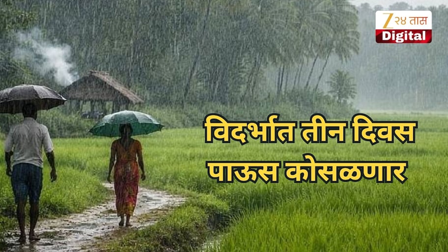 हवामान फिरले! तापमानात घट होणार, विदर्भात तीन दिवस पाऊस कोसळणार