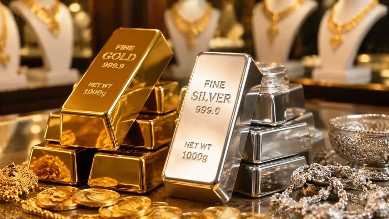 Gold And Silver Rates Today 