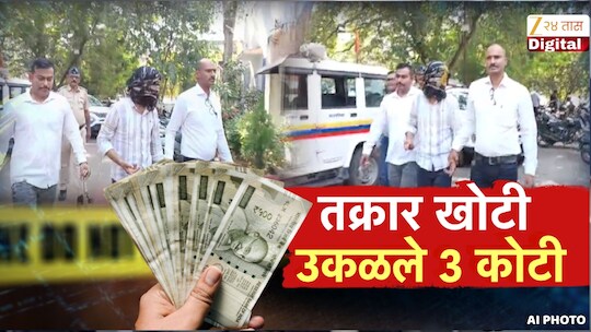 3 कोटीच्या खोट्या गुन्ह्याचा पर्दाफाश