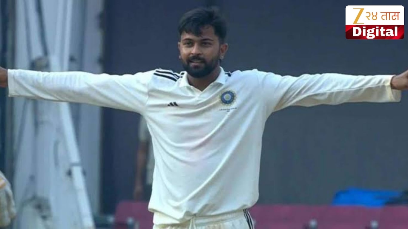 Saransh Jain Ranji Trophy Round 3 Day 1