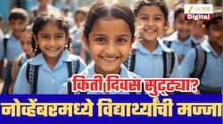 School Holiday: नोव्हेंबर महिन्यात तब्बल 'इतके' दिवस बंद राहणार शाळा; पालकांसाठी मोठी बातमी!