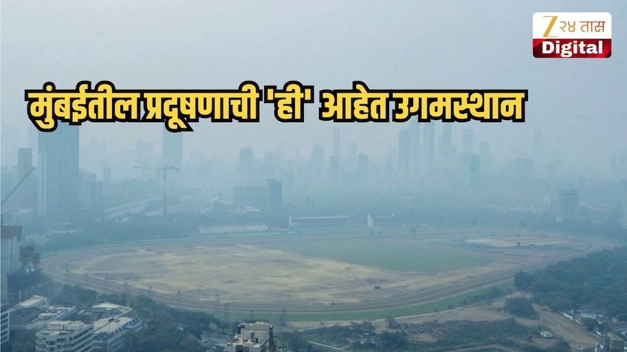 शिवाजी पार्क, बुलेट ट्रेन प्रकल्प अन्...; मुंबईतील प्रदूषणाची 'ही' आहेत उगमस्थानं, 129 हॉटस्पॉटची यादी जाहीर